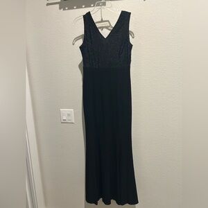 Roolee X Salt Elegant Black Sleeveless Dress